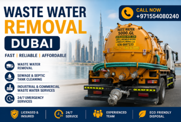 Sewerage Water Removal City Walk Dubai